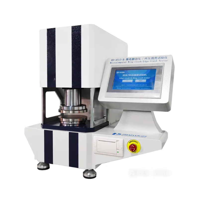 Edge Crush Test Machine Large Capacity Edge Pressure Ring Crush Strength Tester Carton Paper Board  RCT/ECT/FCT/PAT Test Machine
