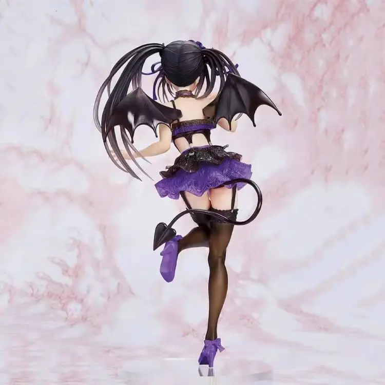 2 types DATE A LIVE IV Anime Figure Sexy Purple Devil Kurumi Tokisaki Action Figure PVC Adult Collection Model Doll Toys