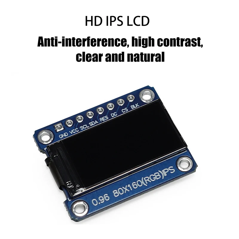 0.96 بوصة IPS عرض OLED وحدة ل 80*160 65K الملونة RGB TFT LCD مجلس ST7735 ST7735 لتقوم بها بنفسك