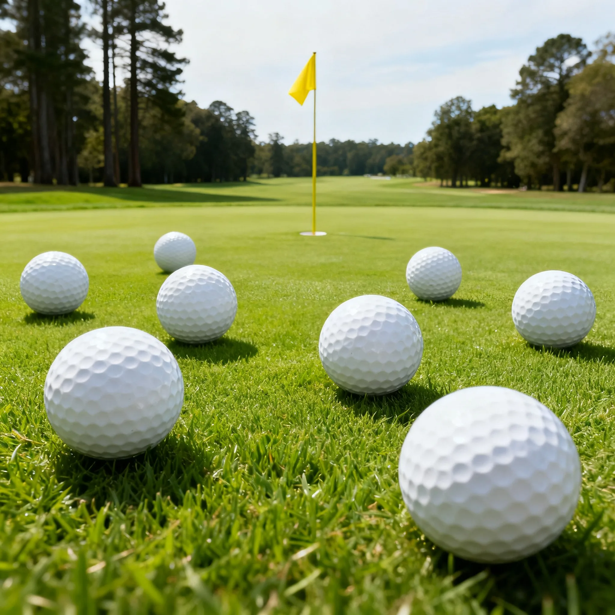 1/3/5 كرات ممارسة كرات جولف مقاومة للاهتراء لعبة تدريب كرة جولف عامة كرة جولف عالية الارتداد