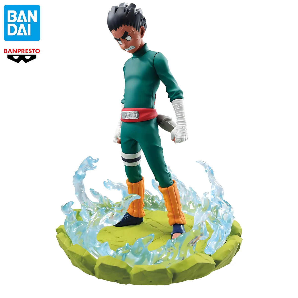 

IN Stock Original BANDAI Banpresto NARUTO Memorable Saga Rock Lee 12cm PVC Anime Action Figure Collectible Model Toys