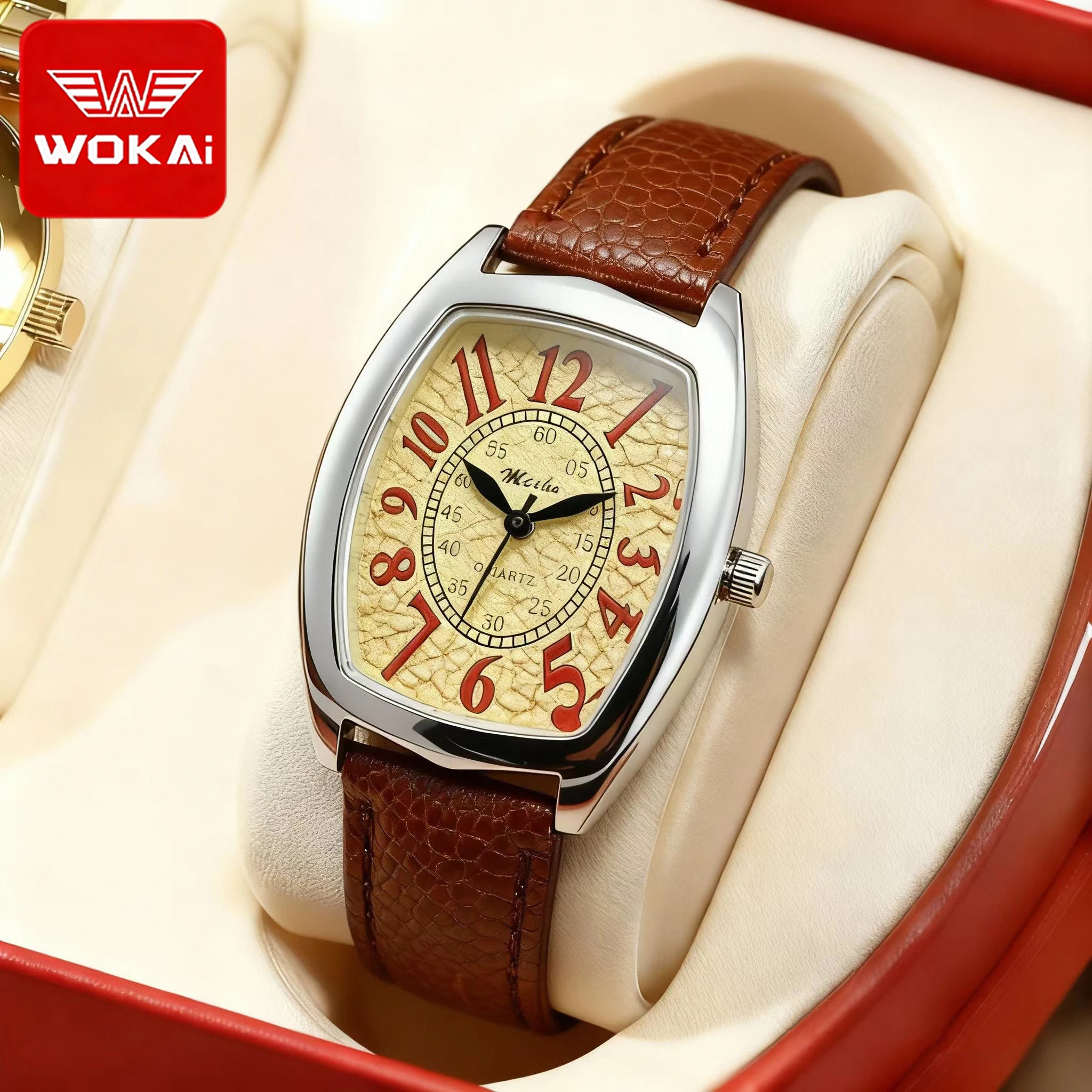 

Wholesale of fashionable and trendy quartz watches, light luxury and niche fashion ladies' wristwatches