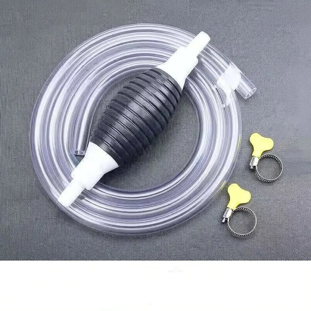 Universal Manual Siphon Pump For Fuel Transfer Diesel Liquid Urea Extractor Dispenser Hose For Vehicle Usage