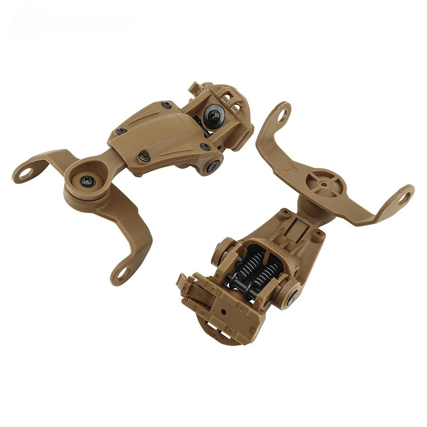 Tactical Headset ARC Rail Adapter Tactical Helmet for Howard leight Impact Sport Airsoft Hunting Shooting Sport Headphon adapter