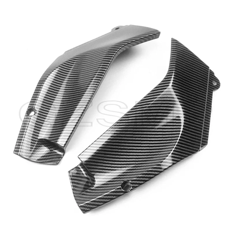 Motorcycle carbon fiber style Air Duct Insert Fairing Panels Fit For Yamaha YZF R1 1998 1999 2000 2001