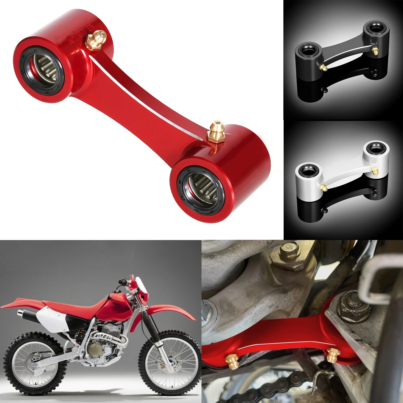 For HONDA XR250R -38mm XR400R -25mm 1996 1997 1998 1999 2000 2001 2002 2003 2004 CNC Rear Suspension Lowering Link