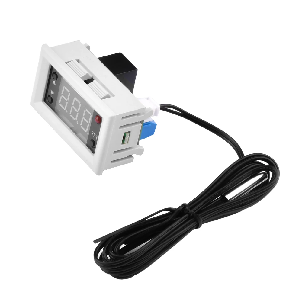 DC 5V/12V/24V Mini LED Digital Temperature Controller Switch Refrigeration/Heating Control Relay Output