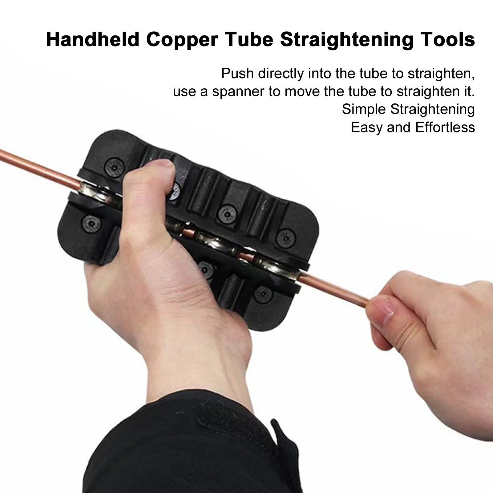 Tubing Straightener Tubing Straightener 5/8in PVC and Aluminum Handheld Tube Straightening Tool for Industry Tube Straightener