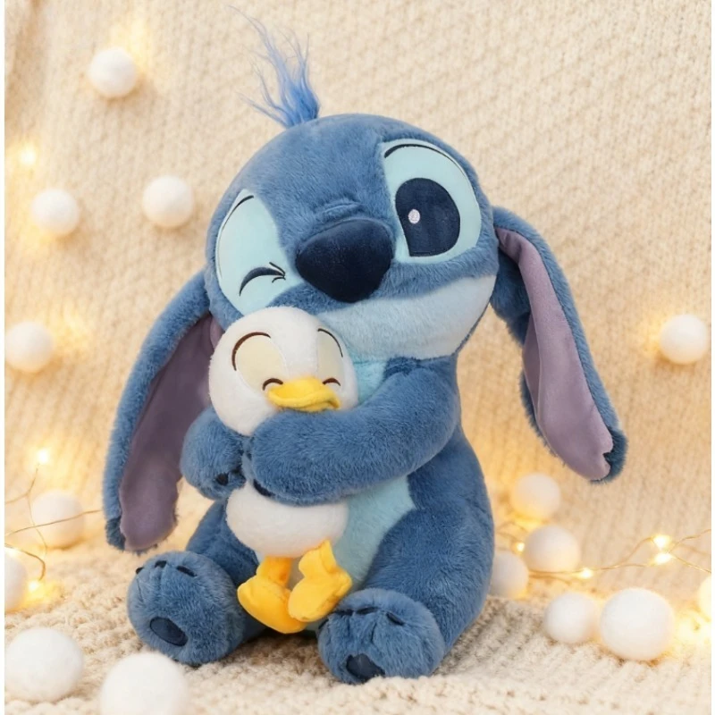 Disney 25 cm Lilo Und Stitch Plüsch Spielzeug Anime Plushie Stich Puppen Kawaii Donald Duck Ornamente Gefüllte Geschenk Kinder Weihnachten geschenk