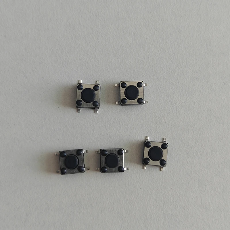 50 Stück Mini-Mikro-Tastschalter 6x6x5mm, 4-polig, Ein/Aus-Tasten – Detail 4