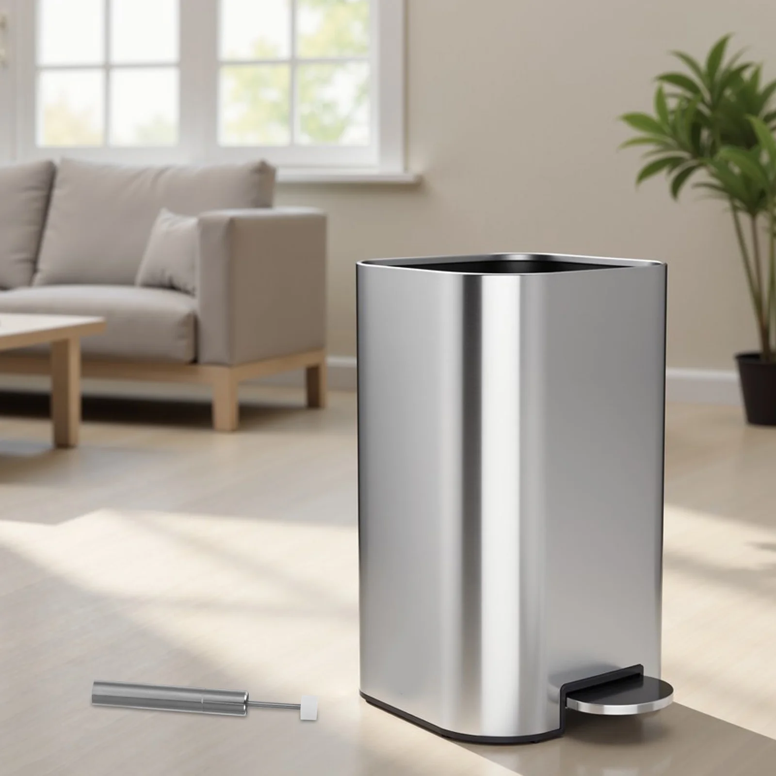 

8 шт. демпфер для мусорного бака, гидравлический бесшумный спусковой механизм, мягкий закрывающийся буфер, сменный мусорный бак, амортизатор, мусорная корзина