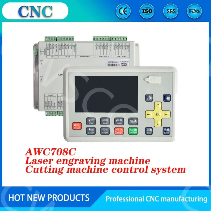 

CNC engraving main board cutting machine system AWC708C supports dual laser control CorelDraw, Auto CAD