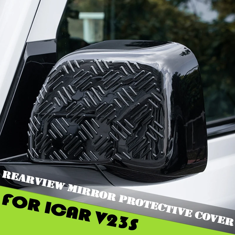 

Крышка зеркала заднего вида автомобиля подходит для Chery ICAR V23S модифицированная крышка зеркала заднего вида защитная крышка внешние аксессуары автомобиля