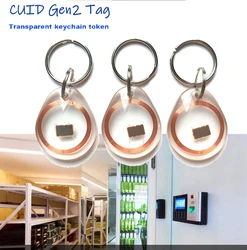 RFID Keychain Token 13.56mhz CUID Changeable Wet Inlay NFC Tag Sector 0 Block 0 UID Rewritable For NFC Andriod MCT Copy Clone