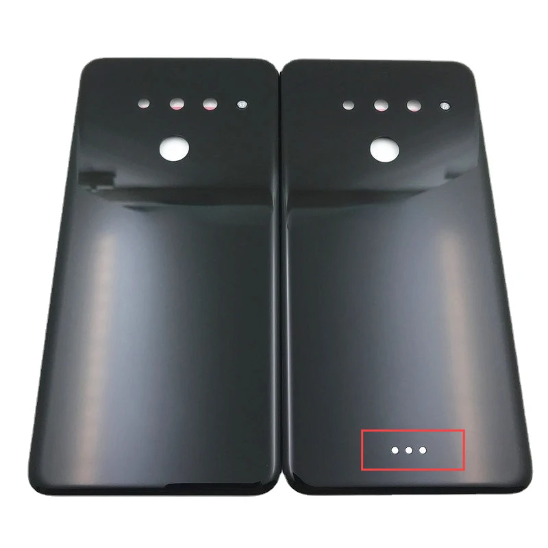 For LG V50  Rear Back Battery Door Housing Glass for LG V50 ThinQ 5G LM-V500N V500EM Rear Cover Replacement Parts with Logo