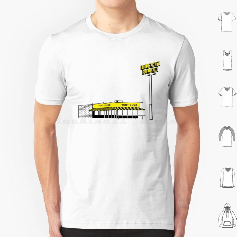 Fight Club Waffle House 2 T Shirt Big Size 100% Cotton Fight Club Waffle House