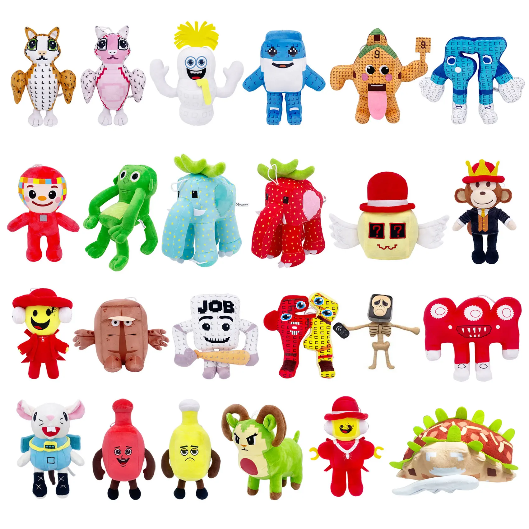 Pluszak Steal A Brainrot, Steal A Brainrot 67, Zabawki Pluszowe 67 Brainrots, Włoski Brainrot, Krzesło Brainrot, Miękkie Pluszaki, Prezenty Świąteczne