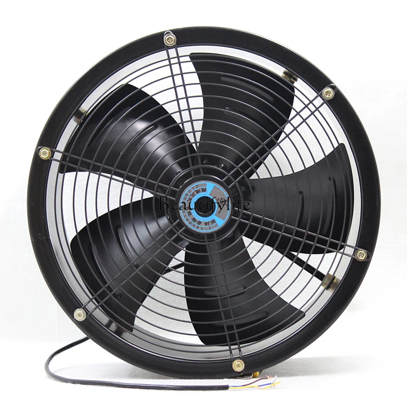 Industrial Dust Removal Fan 4 Pole 400mm Axial Flow Ventilator Pipe Tube Fan