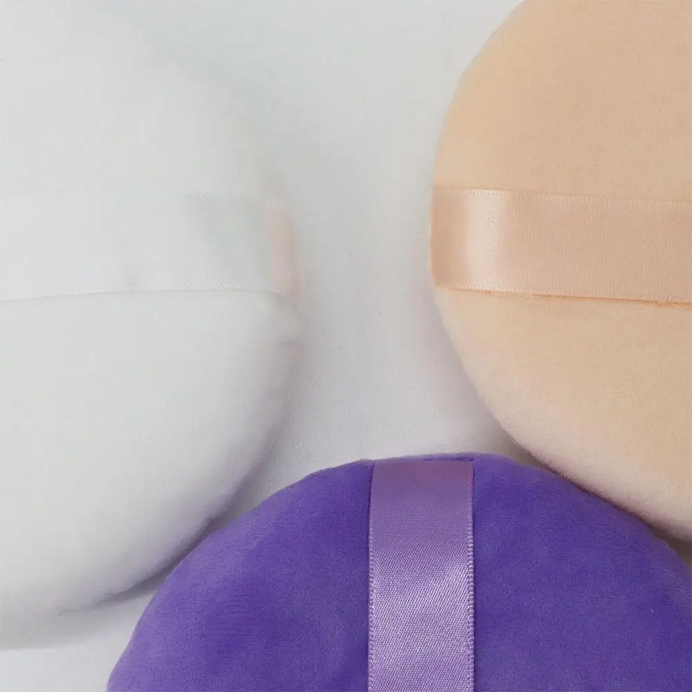 ขนาดใหญ่นุ่มผิวที่เป็นมิตรเครื่องมือแต่งหน้าแป้งฝุ่นเครื่องสําอางค์พัฟแต่งหน้าการตั้งค่าพัฟแป้งพัฟฟองน้ําความงาม