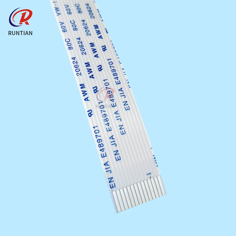 10pcs epson i3200 printhead calble 14pin length 40cm 60cm print head data cable for epson4720 inkjet printer FFC short cable