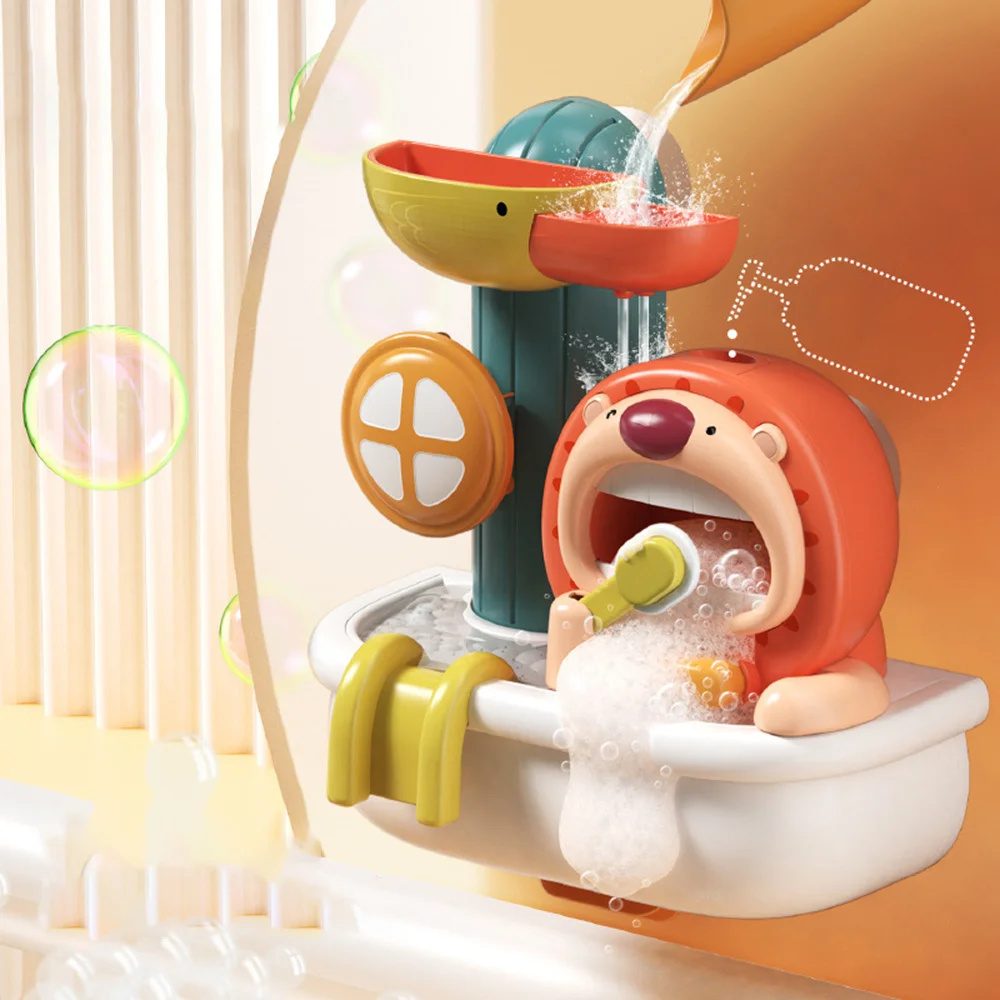Bubble Makers Bubble Blowing Products Cartoon Animal Shape With Sucker