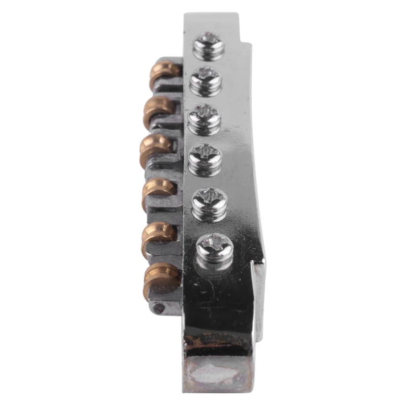 3X Silver Tune-O-Matic Electric Roller Saddle Bridge Lp Electric Guitar Bridge Made In Korea