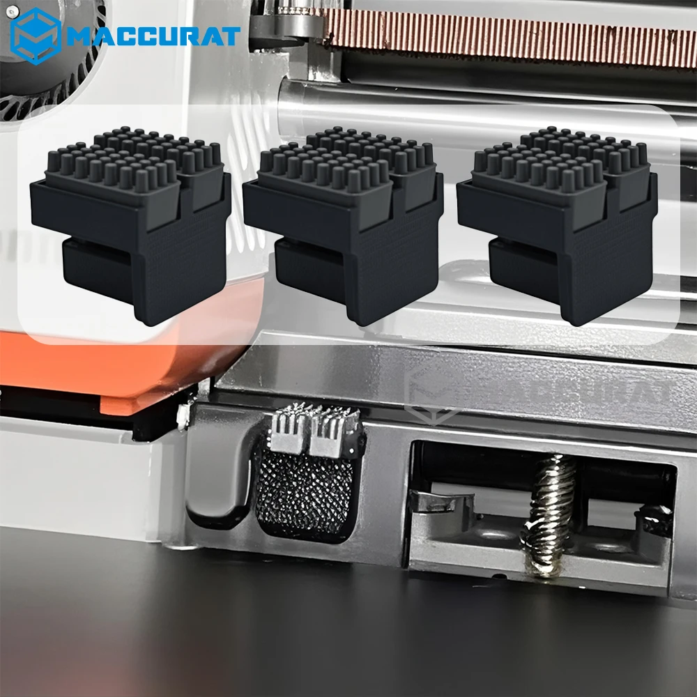 فرشاة فوهة لـ Anycubic Kobra S1 فوهة ممسحة فرشاة السيليكون المثبتة على أجهزة تنظيف كوبرا S1 #4