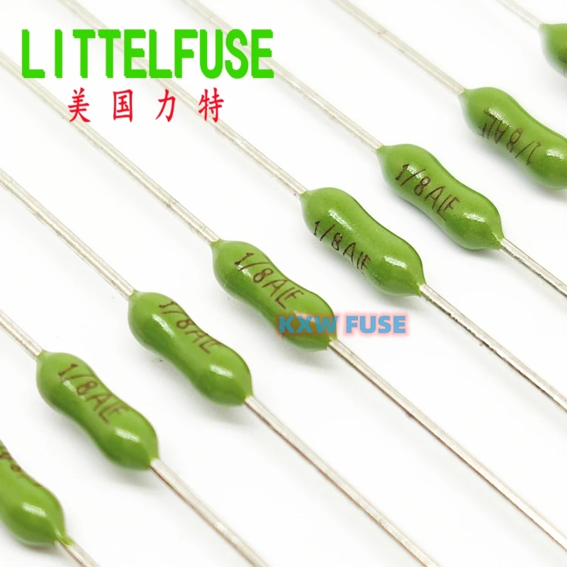 10Pcs 2.4*7mm Littelfuse 62mA 125mA 250mA 500mA 1A 2A 3A 4A 5A 7A 10A 12A15A Axial Lead Fuse 125V Fast Blow PICO Resistance Fuse