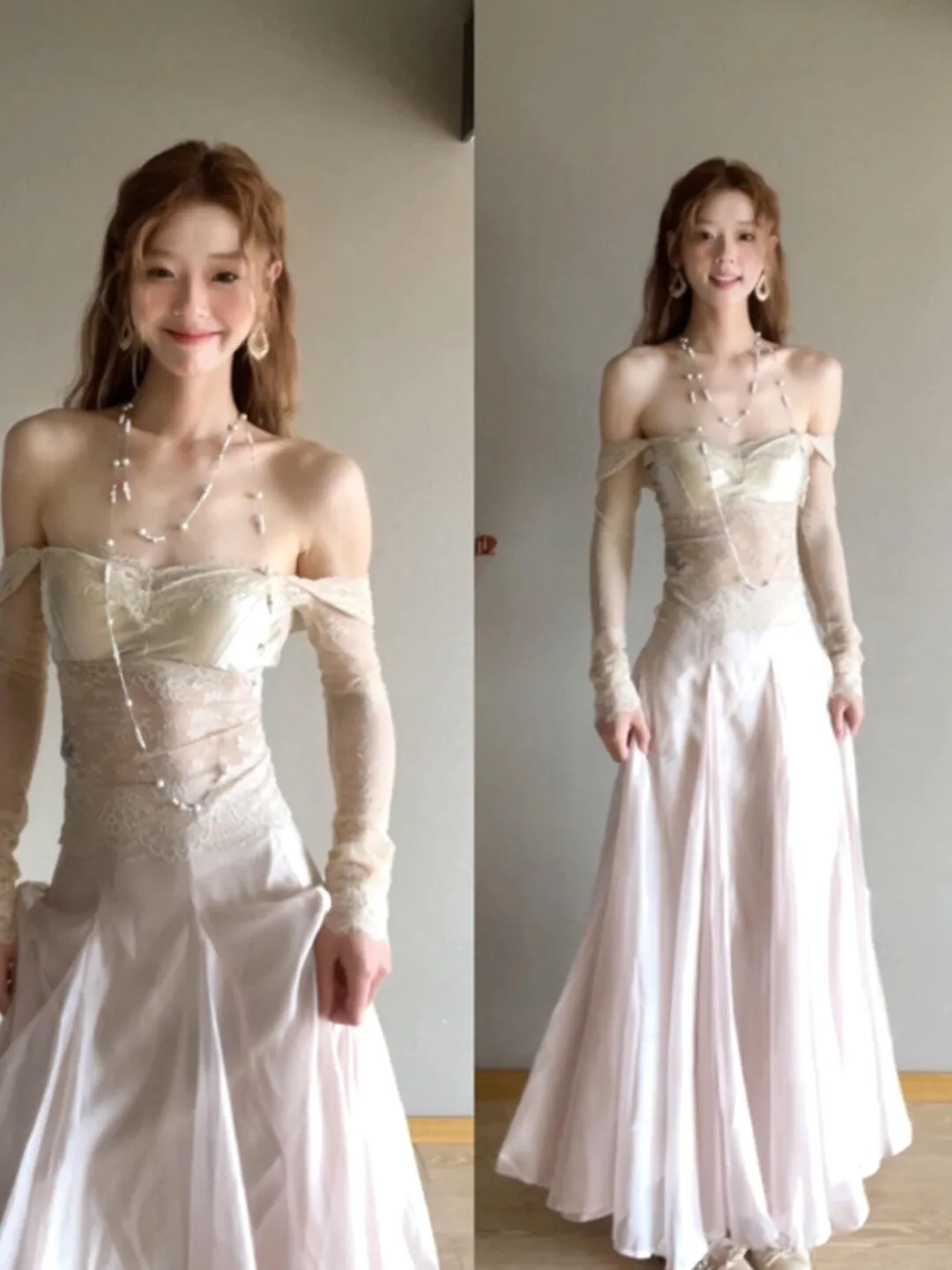 

Уникальный комплект: топ с открытыми плечами и юбка с высокой талией, модный летний ансамбль 2026 года, повседневная одежда из теплого хлопка средней плотности для женщин