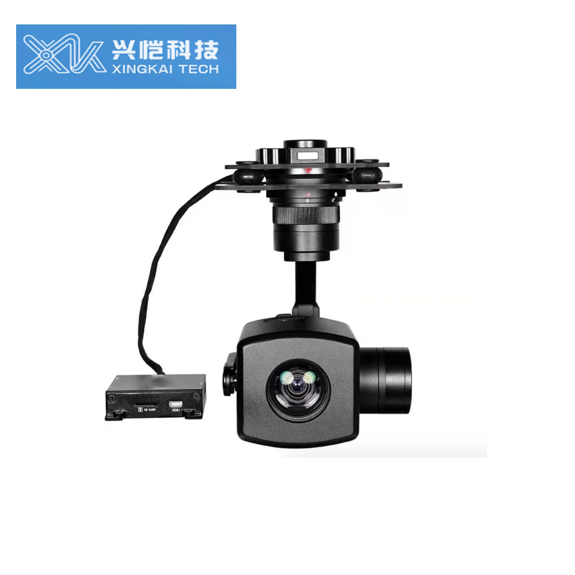 1080P IP Object Tracking 10X Optical Zoom Gimbal Camera For Surveillance