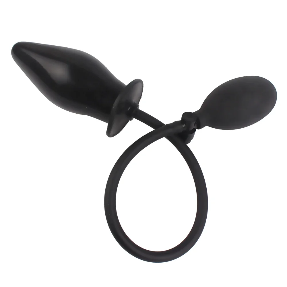18+ Unisex Couples Inflatable Anal Plug - Butt/Vaginal Dilator Dildo, Erotic Bondage Play Tool Adult Products Sex Toy