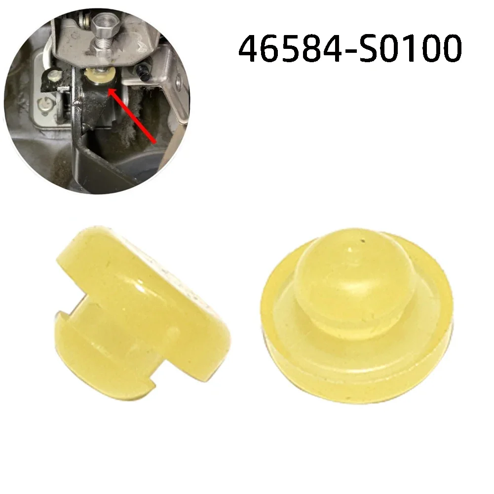 Pad Brake Pedal Stop Pad Practical 2 Pieces 46584S0100 Direct Replacement Plastic Material 4651201R00 46584-2Y000