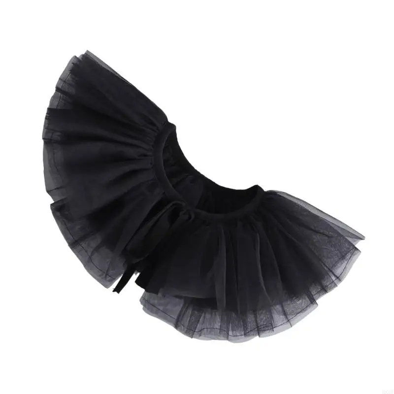 HX6F Victorian Ruffled Collar Tulle Girlou