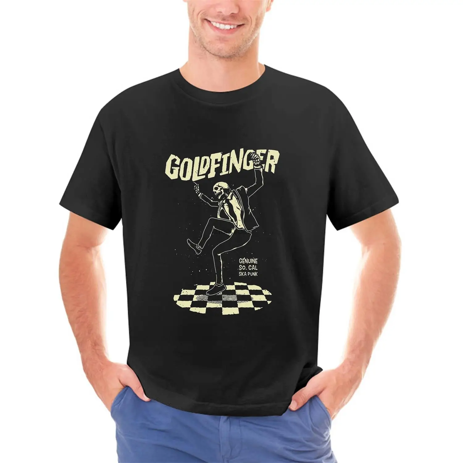 Best Match Goldfinger Genuine SoCal Ska Punk T-Shirt Size S to 5XL