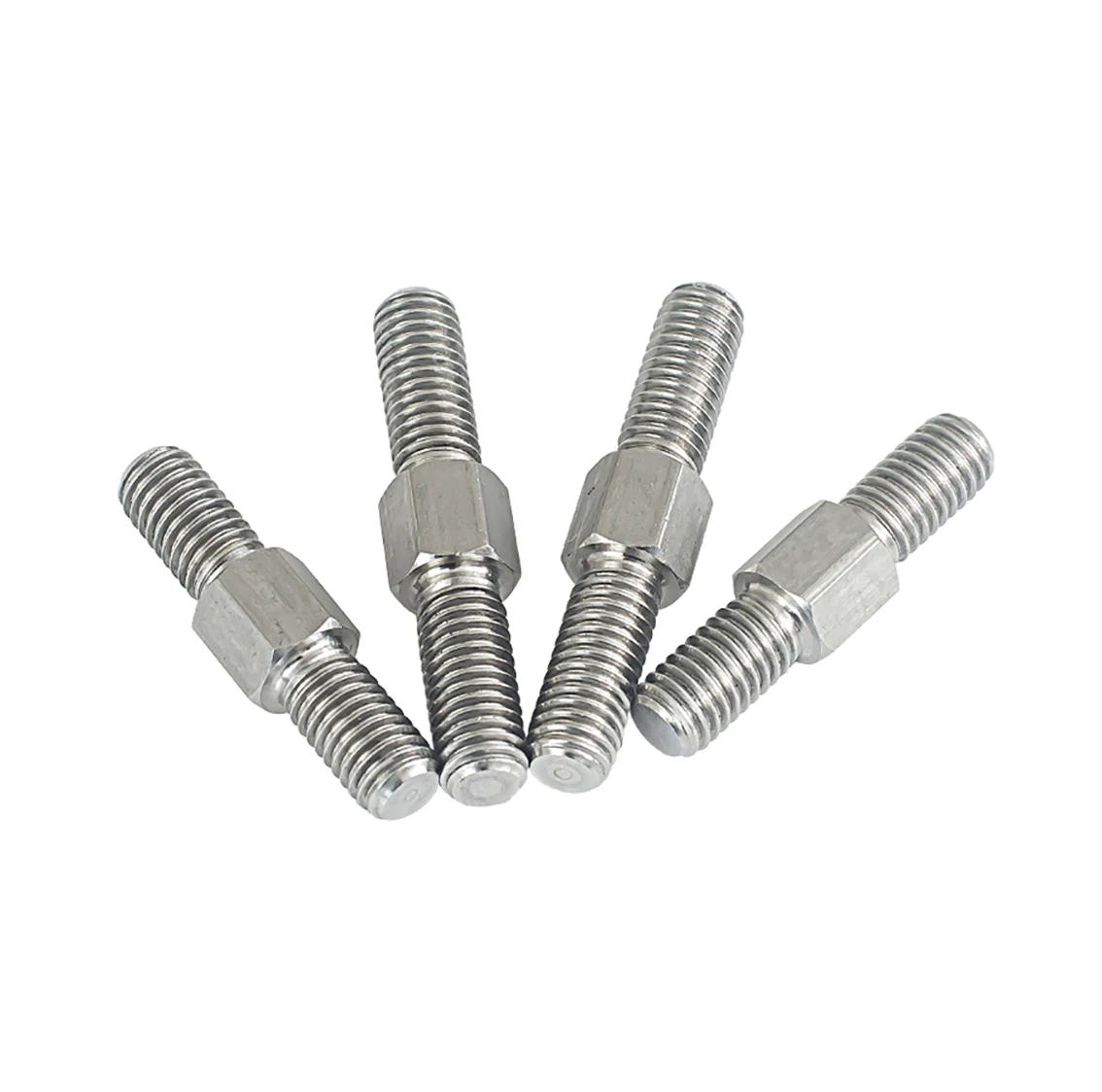 M5 M6 M8 Left and Right Thread Double End Thread Rod Positive and Negative Thread Bar Stud Bolts Screw 304 Stainless Steel