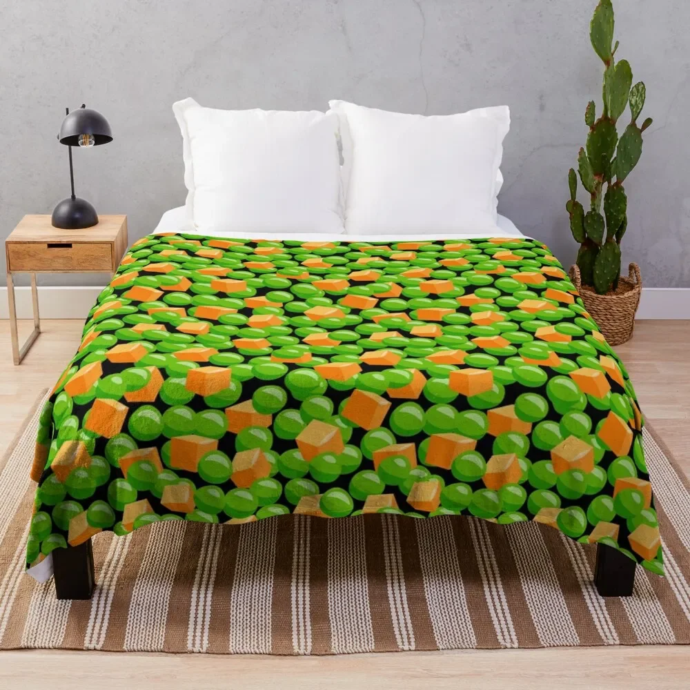 

Peas and Carrots Throw Blanket Decorative Beds Sofas for sofa Blankets