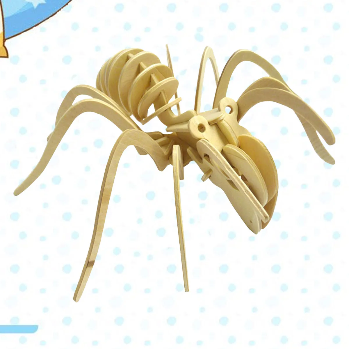 

Spider Wooden 3D Puzzle Creative DIY Assembly Educational Jigsaw Enhances Kids Imagination and Creativity Wooden Spider Puzzle