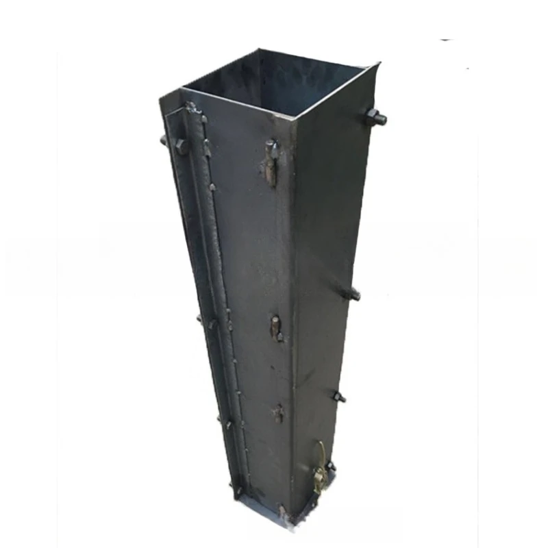 

Warning column steel mold injection molding, cement concrete marking pile steel formwork
