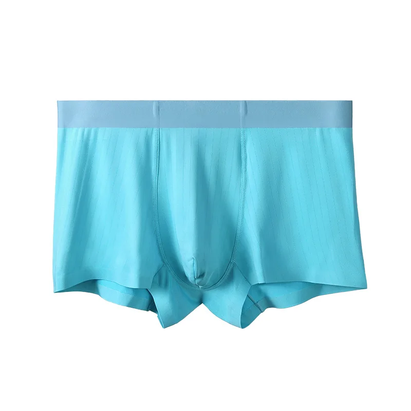 

3PCS Men's underwear men's pants are ice silk non-trace boxer