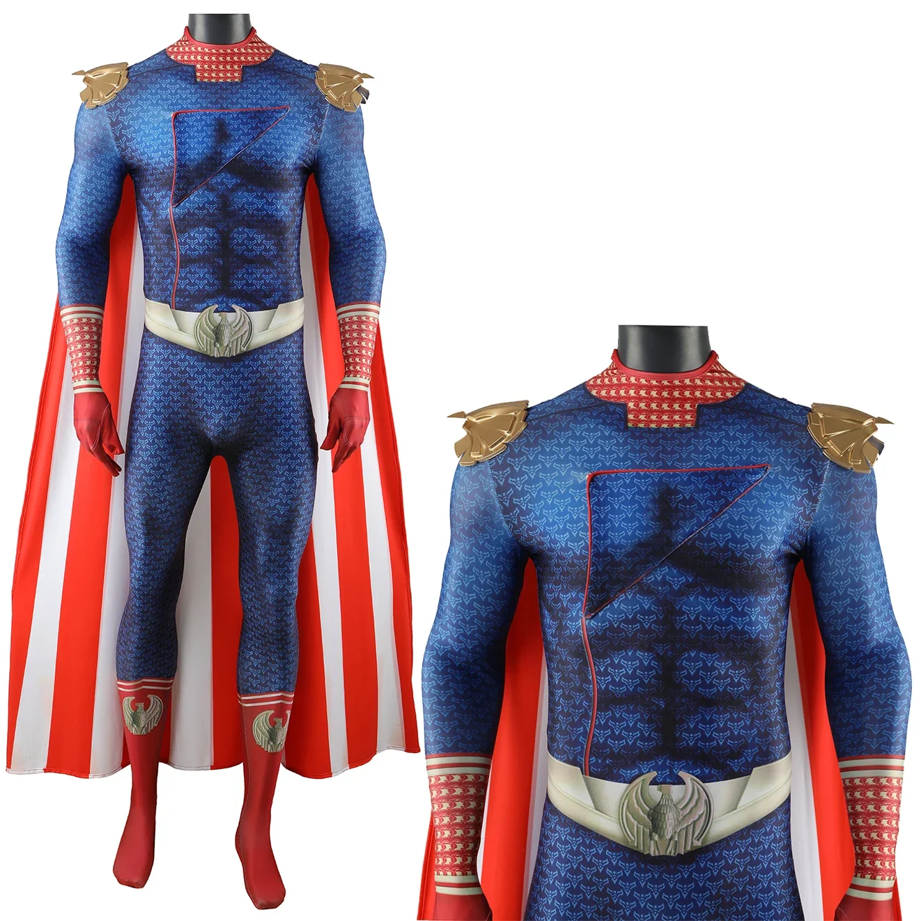 Costume IQUE dex imprimé en 3D pour hommes, Zones Elander, John Cosplay, Smile Hero, Zentai Outfit for Boys, Male Halloween