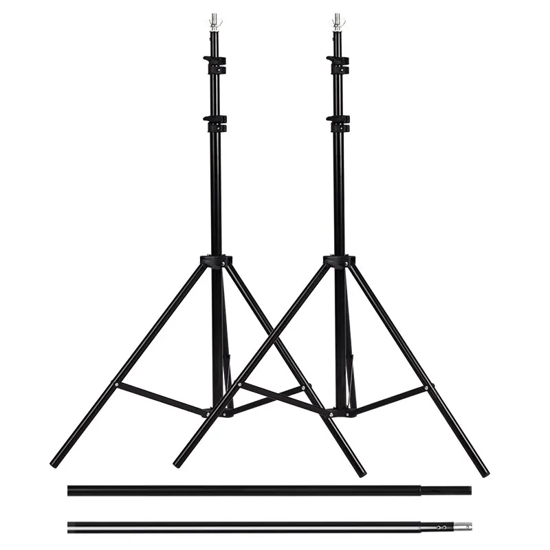 Best Sell Photography 2x2m Photo Studio Kits Backdrop Stand Background Support System Photography Stand Shooting Background