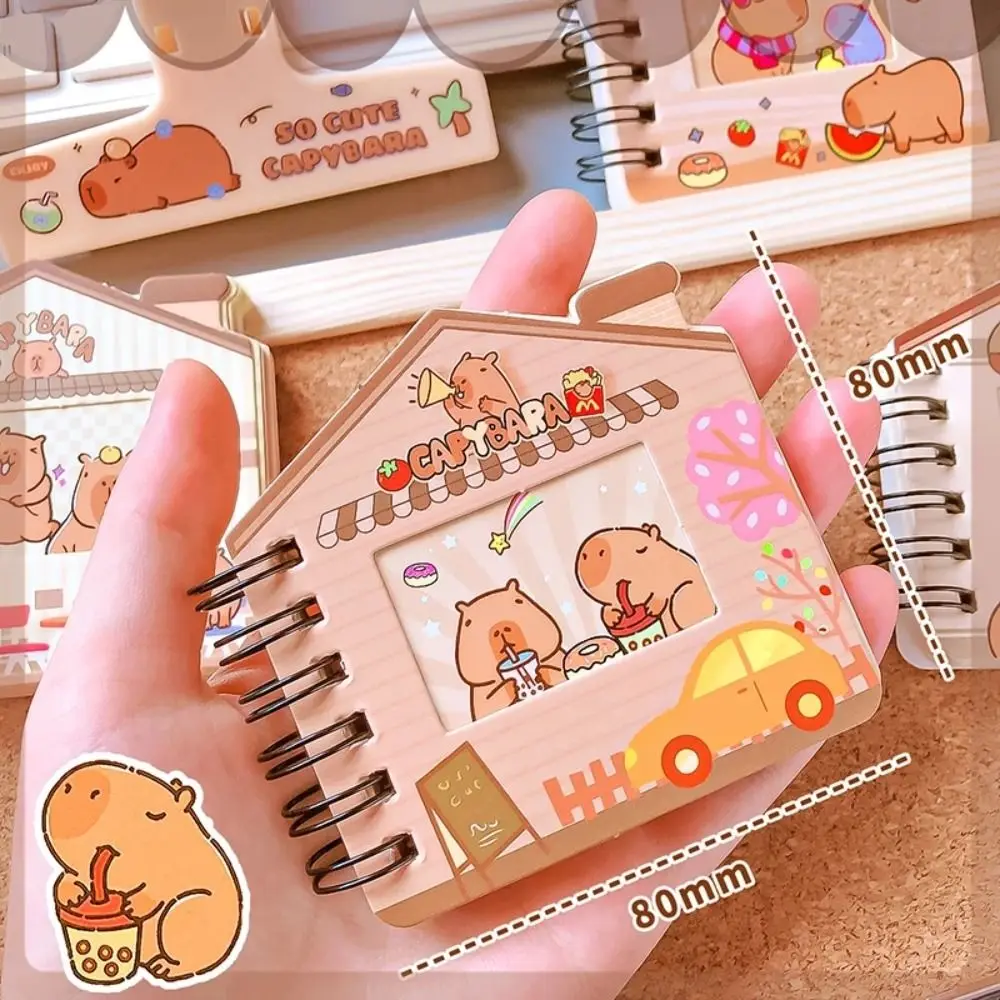 To Do List Cute Capybara Notebook Aesthetic Loose Leaf Color Page Diary Notepad Kawaii Mini Writing Pad School