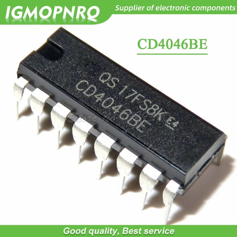 10PCS CD4046BE DIP16 CD4046 DIP 4046BE DIP-16  IGMOPNRQ