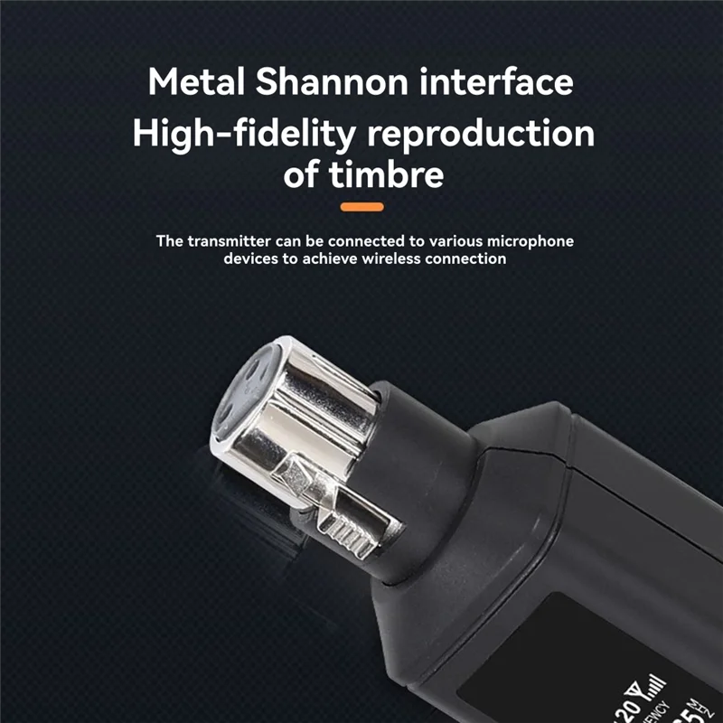 【Горячая продажа】48 В конденсаторный микрофонный адаптер беспроводной микрофон передатчик приемник для динамического микрофона гитарный аудиомикшер
