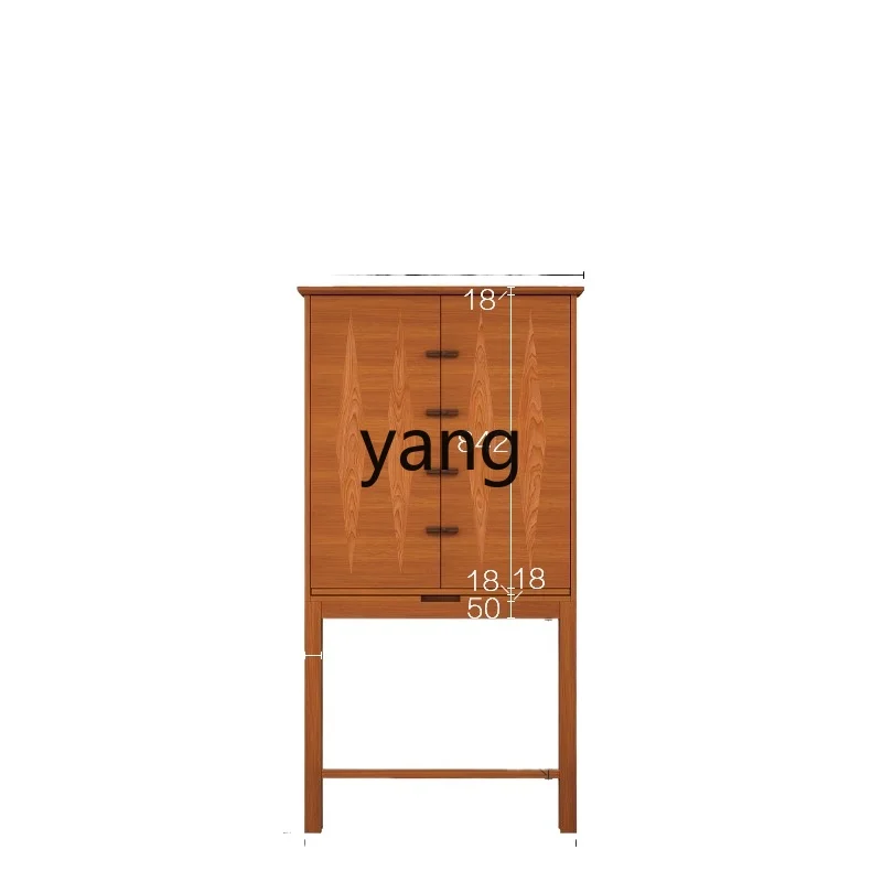 

TGF Tang Suit Vintage Solid Wood Finish French Retro Modern Simple Bedroom Bedside Chest of Drawers