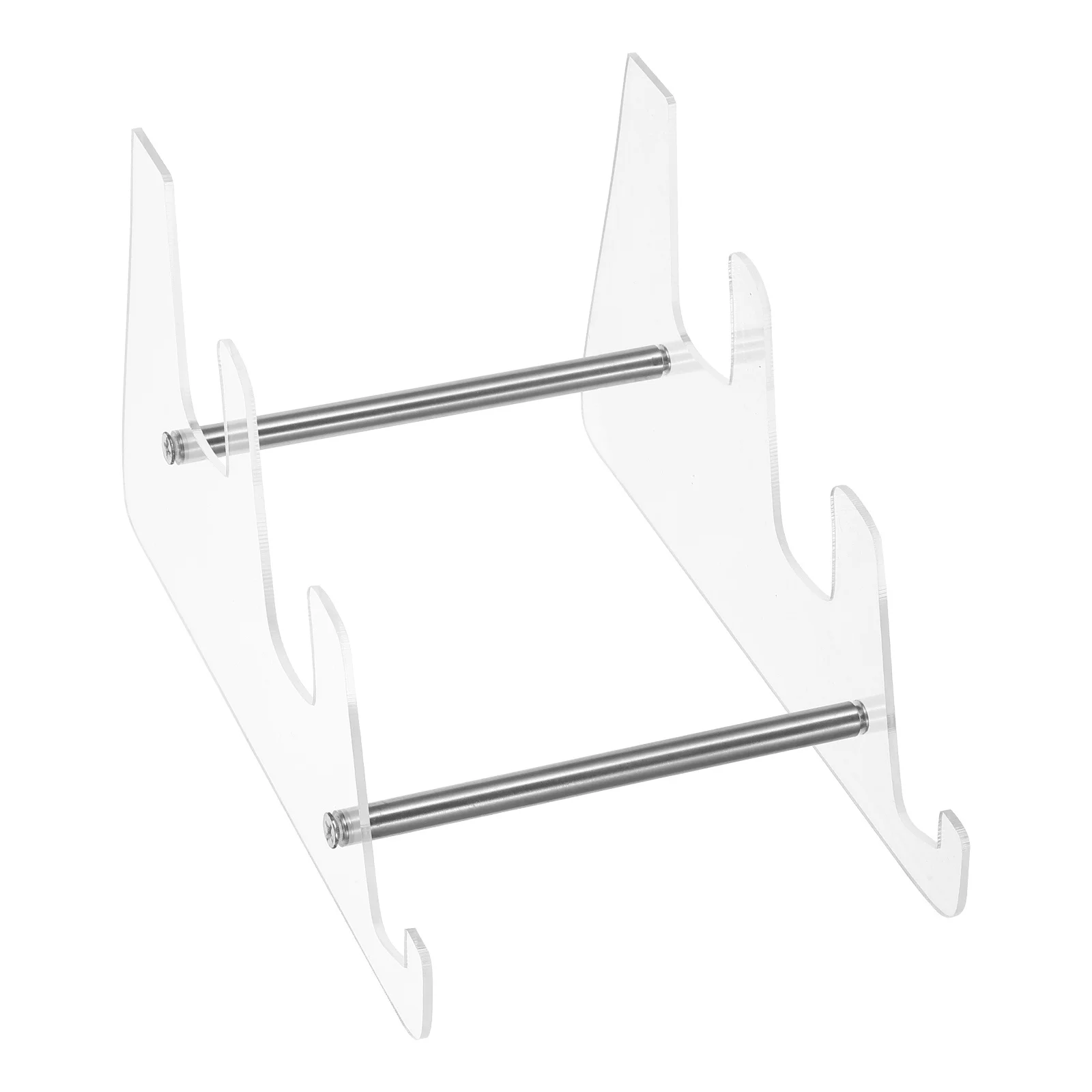 

2Pcs Keyboard Display Stand Transparent Acrylic Keyboard Holder Platform Riser for Desktop Office Home Display Stands