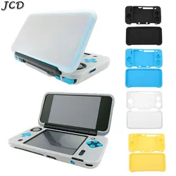 JCD Soft Silicone Protective Case Sleeve Skin Rubber Cover Shell for NEW 2DS XL LL 2DSXL 2DSLL Console Gaming Accessories