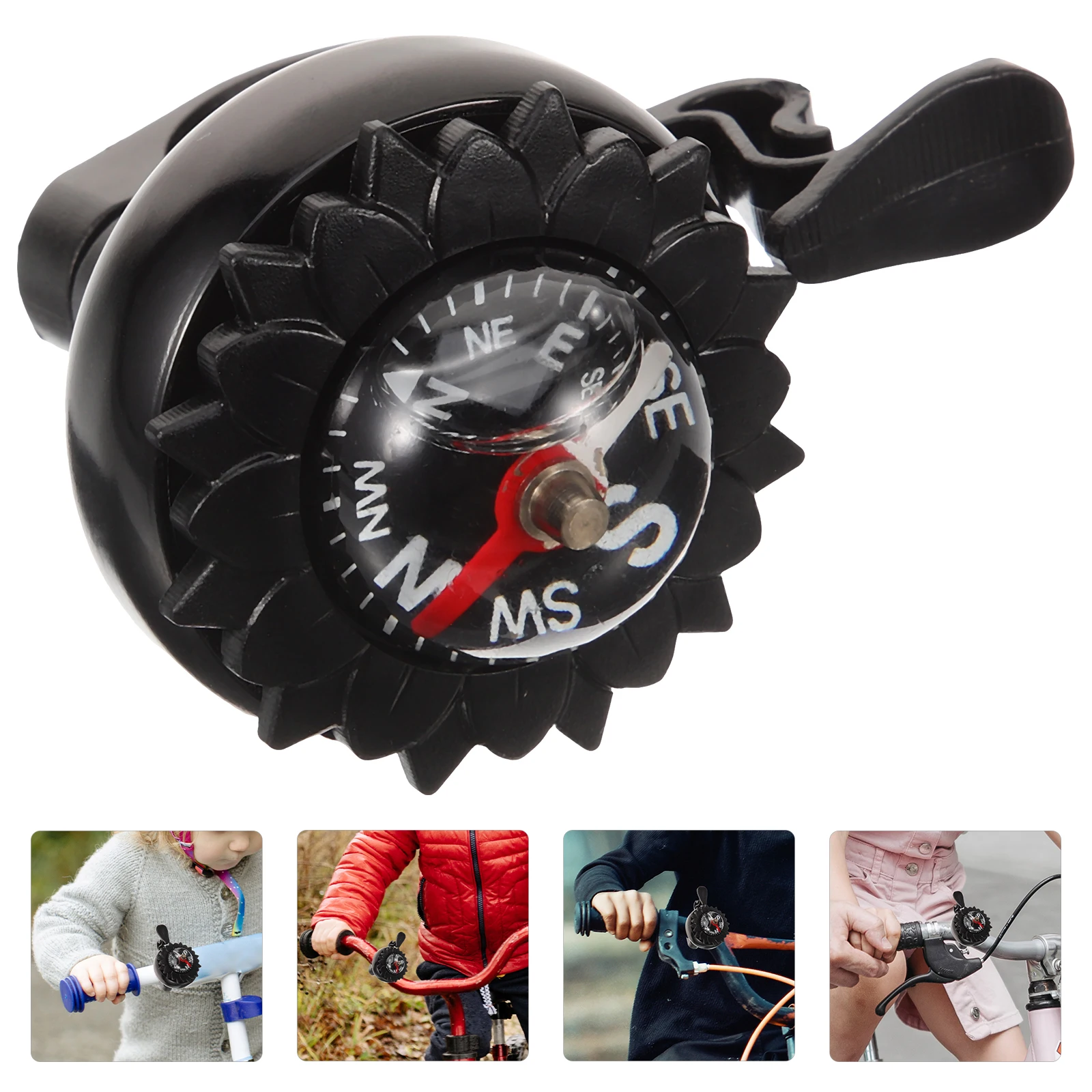 

Aluminum Alloy Bicycle Bell Durable Anti-Loss Portable Bike Horn For Road Mountain Folding Bike Road Cycling Bell