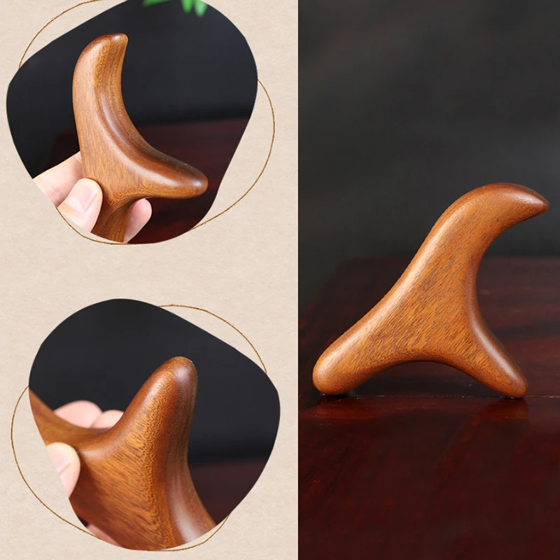 1Pc 2025 New Wooden Massage Gua Sha Comb Tool Professional Therapy Massage Tool for Neck Foot Back Leg Hand