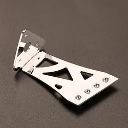 4 Strings Banjo Tailpiece for Guitar Replacement Accessory ,Silver